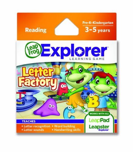 LeapFrog Explorer Learning Game: Letter Factory LeapFrog Explorer Learning Game: Letter Factory