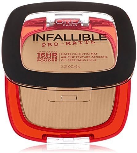 L'Oreal Paris Cosmetics Infallible Pro-Matte Powder, True Beige, 0.31 Ounce by L'Oreal Paris Cosmetics