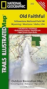 TI Map #302- Yellowstone Southwest/Old Faithful