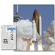 THE NEW YORK TIMES Shuttle Roars Back to Space (7/26/05) Jigsaw Puzzle 300pc