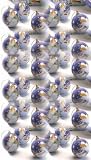 Angel Christmas Tree Ball Ornaments 4 Dz