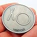 Love You More XO Pocket Token 1 1/4 Inch