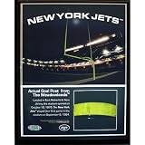 MLB New York Jets Game-Used Field Goal Plaque