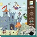 Djeco - Loisirs Cr�atif - Coffret Tampons - Histoires � cr�er Chevalier.