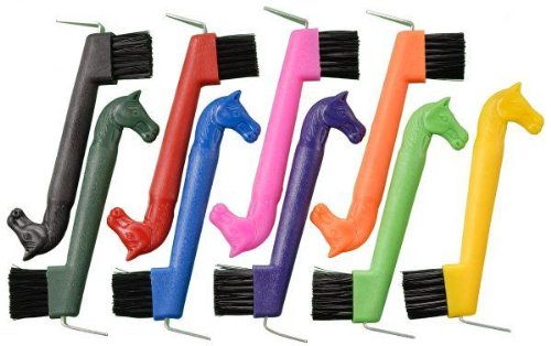 Tough-1 Horse Head Hoof Pick Brush