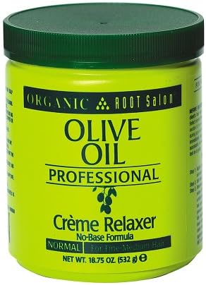 Organic Root Salon Olive Oil Professional Creme Relaxer