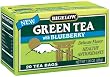 Bigelow Green Tea with Blueberry 20-Count Boxes (Pack of 6)