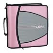 Case-it Large Capacity Light Pink Zipper Binder (D-145)