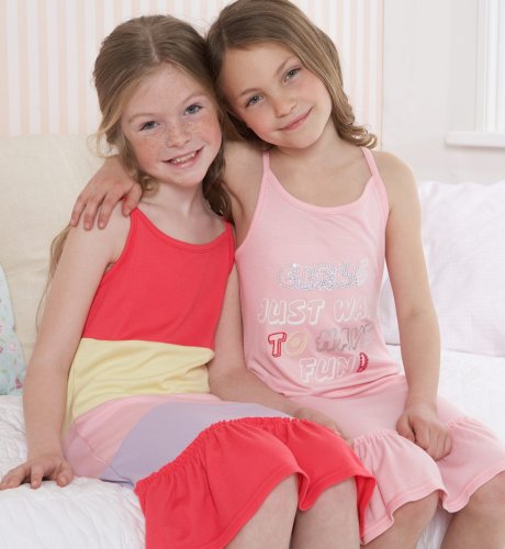 2 Older Girls Girls Just Wanna Have Fun Nightdresses