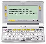 Sharp PW-E410 elektronisches W�rterbuch mit Langenscheidt Taschenw�rterb�chern Englisch und Franz�sisch und DUDEN in neuer Rechtschreibung