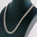 Edelstahlkette KAIRO 60 cm Halskette Kette Edelstahl Edelstahlschmuck Halsschmuck Schmuck f�r den Mann M�nnerschmuck Herrenschmuck M�nnerkette K�nigskette Damen und Herren Panzerkette Herrenkette