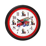 Fireman Wall Art Clock