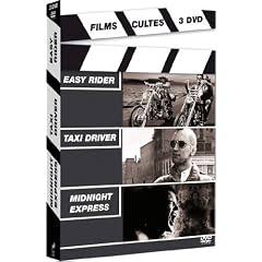 Coffret Films cultes 3 DVD : Easy rider / Taxi driver / Midnight express