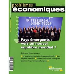 Pays �mergents : vers un nouvel �quilibre mondial ? (n.2993)