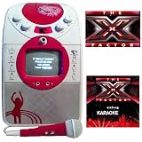 from Digital Technology UK Ltd X Factor CDG+ Girls Night In XF VK G14 P Portable Camera / Monitor CD Player Karaoke Kit (Pink) (Model XF VKG Pink (screen))