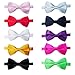TopTie Mens Tuxedo Bow Tie Adjustable Neck Bowtie 10pc Mixed Lot Solid Color
