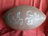 Dez Bryant Autographed NFL Wilson Composite Football with "Go Cowboys" Inscription, Dallas Cowboys, Proof Photo of Dez Signing for Us.