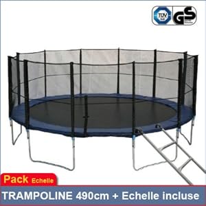 Alice's Garden - PACK Trampoline 4490 + ECHELLE INCLUSE!