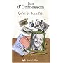Qu'ai-je donc fait ?