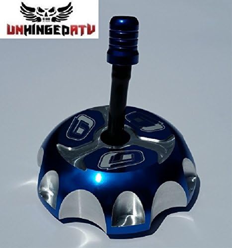 Yamaha Raptor 660 Raptor 350 Warrior Goldspeed Billet Gas Cap BLUE Unhinged ATV