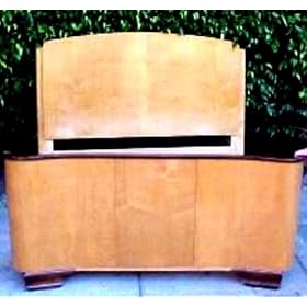Art Deco Headboard Foot board