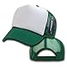 DECKY Two Tone Trucker Cap, Dark Green