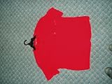 Med Red Blouse