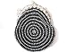 Beaded Wedding Handmade Evening Handbag/bag/grey Color with Diamond Stone