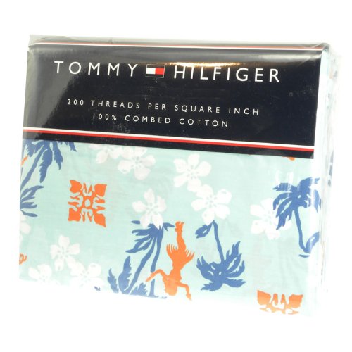 Tommy Hilfiger Twin Extra Long Bedding Sheet Set Kona Hawaiin Hula Girls