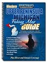 Western Upper Peninsula Michigan Fishing Map Guide