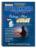 Western Upper Peninsula Michigan Fishing Map Guide