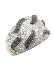 14k Yellow Gold 2.27ctw Diamond Cocktail Ring 17053Y Size 8.25