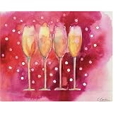 Magic Slice Non-Slip Flexible Cutting Board, Gourmet Size 12 x 15, Bubbly Fun by Michael Clark