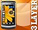 2 x screen protector, cover, guard for Samsung i8910 HD Omnia. High quality. Crystal clear. Bubbles free.