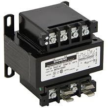 Siemens MT0100C Industrial Power Transformer, Domestic, 120 X 240 Primary Volts 50/60Hz, 24 Secondary Volts, 100VA Rating