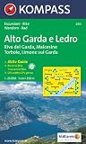 Alto Garda e Ledro: Riva del Garda, Malcesine, Torbole, Limone. Escursioni / Bike. Wandern / Rad. GPS-genau. 1:25.000