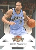 2009 /10 Panini Threads Basketball Card #13 Deron Williams Utah Jazz Mint Condition - Shipped In Protective ScrewDown Display Case!