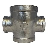 JFE継手 白　ねじ込みクロス 40A×25A×25A×25A