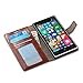 Nokia Lumia 830 Case, J&D [Stand View] Lumia 830 Wallet Case [Slim Fit] [Stand Feature] Premium Protective Case Wallet Leather Case for Nokia Lumia 830 (Brown)