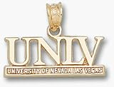 Las Vegas (UNLV) Runnin' Rebels UNLV Pendant - 10KT Gold Jewelry