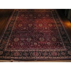 Handmade Pakistani Tabriz Rug 12'x17'4 by Oscar Isberian Rugs