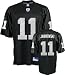 Sebastian Janikowski Black Reebok NFL Replica Oakland Raiders Jersey - XX-Large