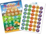 Dinosaur Reward Chart with Stickers