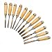 Silverline 250241 12 Piece Carving Chisel Set