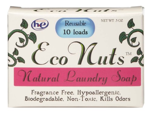 best clothes washing detergent:Eco Nuts Organic Laundry Soap Trial Size - 10 loads