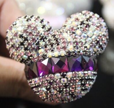 Sparkling Car Fragrance Air Freshener Holder Container *Set of 2*