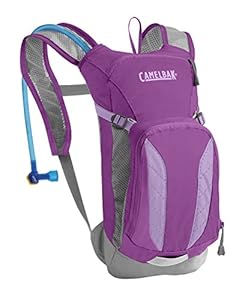 CamelBak Kid's Mini M.U.L.E. Hydration Pack, Purple Cactus Flower/Sheer Lilac