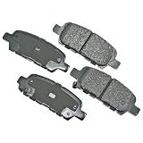Akebono ACT905 ProACT Ultra-Premium Ceramic Brake Pad Set by Akebono