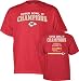 Kansas City Chiefs -Red- Super Bowl IV Champions Commemorative T-Shirt