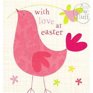 Bird With Love At Easter Card